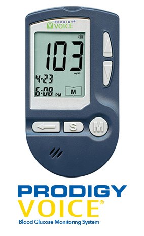 Prodigy Voice No-Code Talking Glucometer